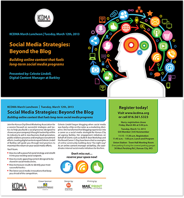 KCDMA Social Media Postcard