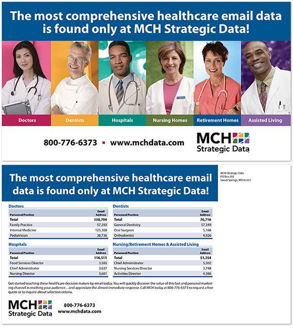 MCH Healthcare Postcard