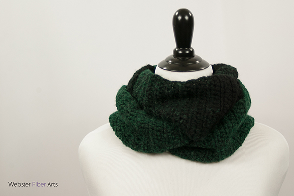 Winding Forest Path Cowl by Annie Webster